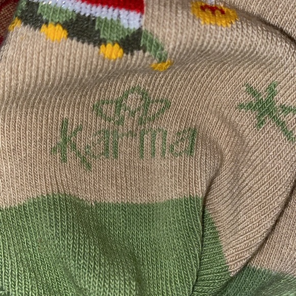 🆕🎄KARMA “No Elf Control” Women’s Crew Socks - Picture 7 of 8
